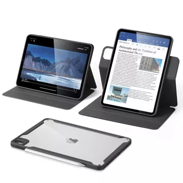 Etui ESR Rebound Hybrid für Apple iPad Air 10.9 4 / 5 / 2020-2022 / 11 6 / 2024 Schwarz