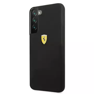 Etui Ferrari FESSIHCS22MBK für Galaxy S22 S906 Hardcase On Track Silicone czarny/black