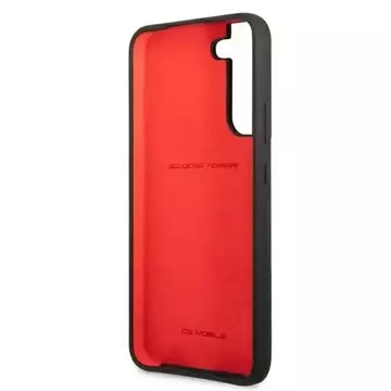 Etui Ferrari FESSIHCS22MBK für Galaxy S22 S906 Hardcase On Track Silicone czarny/black