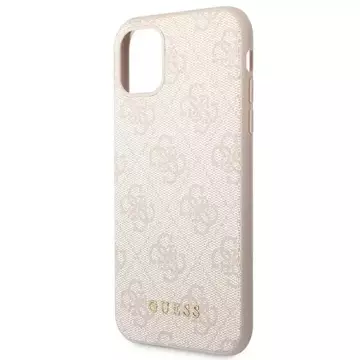 Etui Guess GUHCN61G4GFPI für iPhone 11 6,1" Hartschale 4G Metal Gold Logo