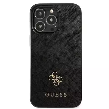 Etui Guess GUHCP13LPS4MK für iPhone 13 Pro / 13 6,1" Hardcase Saffiano 4G Small Metal Logo