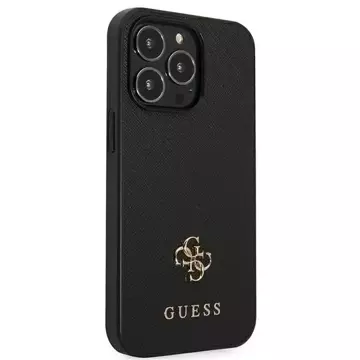 Etui Guess GUHCP13LPS4MK für iPhone 13 Pro / 13 6,1" Hardcase Saffiano 4G Small Metal Logo