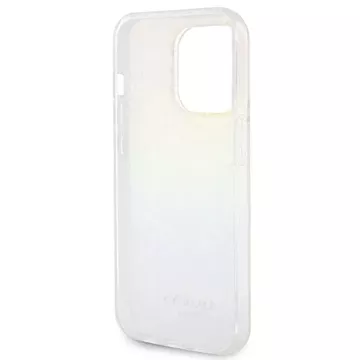 Etui Guess GUHCP15LHDECMI für iPhone 15 Pro 6,1" wielokolorowy hardcase IML Faceted Mirror Disco Iridescent