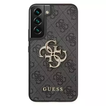 Etui Guess GUHCS22S4GMGGR S901 für Galaxy S22 Hardcase 4G Big Metal Logo