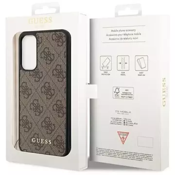 Etui Guess GUHCSA34GF4GBR für Galaxy A34 5G A346 Hardcase 4G Charms Collection