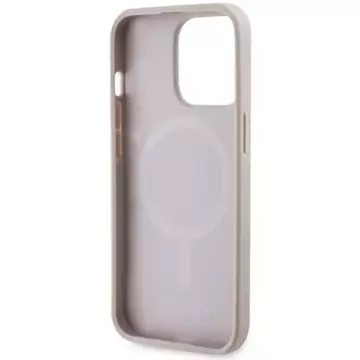 Etui Guess GUHMP13LP4RPSP für iPhone 13 Pro / 13 6,1" Hardcase 4G bedruckte Streifen MagSafe