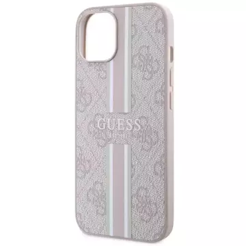 Etui Guess GUHMP14SP4RPSP für iPhone 14 6,1" Hardcase 4G bedruckte Streifen MagSafe