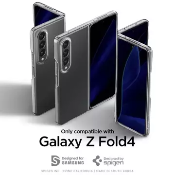 Etui-Hülle Spigen AirSkin für Samsung Galaxy Z Fold 4 Crystal Clear