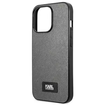 Etui Karl Lagerfeld KLHCP13LSFMP2DG für iPhone 13 Pro / 13 6,1" Hardcase Saffiano Plaque