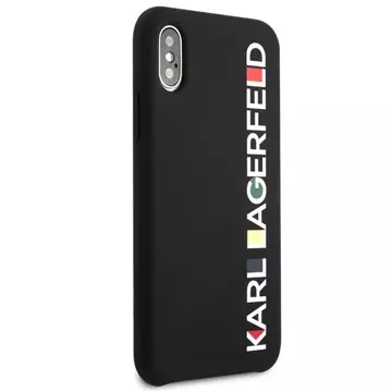 Etui Karl Lagerfeld KLHCPXBHWHBK für Apple iPhone X/XS Hardcase Glossy Bauhaus