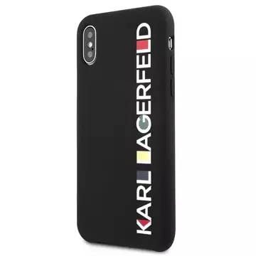 Etui Karl Lagerfeld KLHCPXBHWHBK für Apple iPhone X/XS Hardcase Glossy Bauhaus