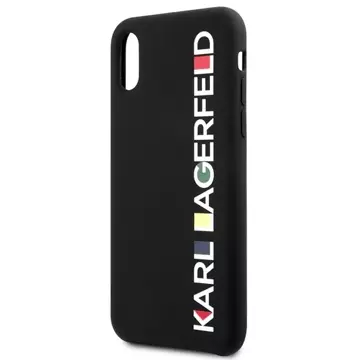 Etui Karl Lagerfeld KLHCPXBHWHBK für Apple iPhone X/XS Hardcase Glossy Bauhaus