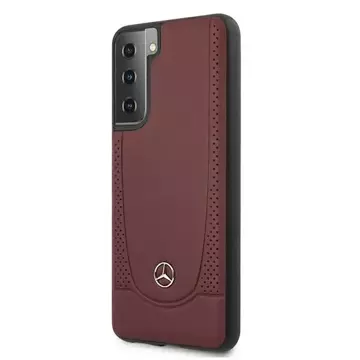 Etui Mercedes MEHCS21MARMRE für Samsung Galaxy S21 Plus G996 Hardcase Urban Line