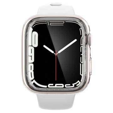 Etui Nakładka Fall Spigen Ultra Hybrid für Apple Watch 7 45mm Crystal Clear