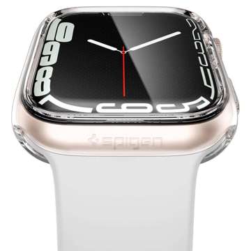 Etui Nakładka Fall Spigen Ultra Hybrid für Apple Watch 7 45mm Crystal Clear