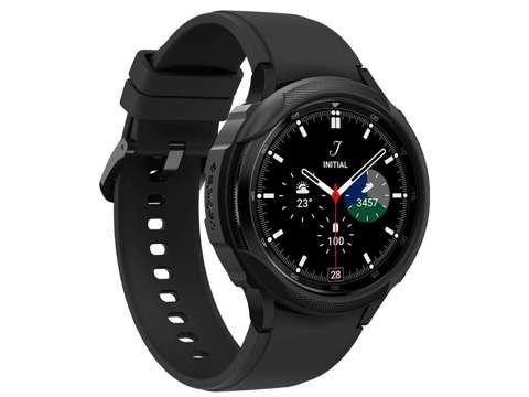 Etui Obudowa Spigen Liquid Air für Galaxy Watch 4 Classic 42mm Mattschwarz