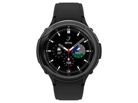 Etui Obudowa Spigen Liquid Air für Galaxy Watch 4 Classic 42mm Mattschwarz