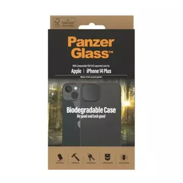 Etui PanzerGlass Biodegradable Case für iPhone 14 Plus 6,7" czarny/black 0419