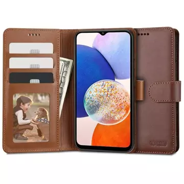 Etui Portfel Wallet für Samsung Galaxy A14 5G Braun