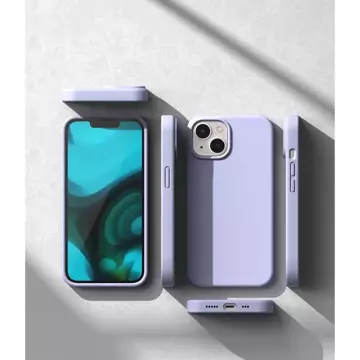 Etui Ringke Silicone für Apple iPhone 14 Plus Lavendel