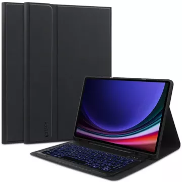 Etui SC Pen Keyboard für Samsung Galaxy Tab S9 FE 10.9 X510 / X516B Schwarz