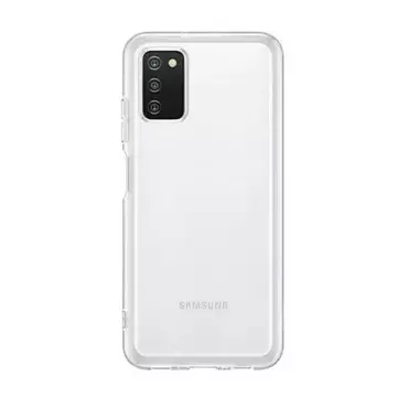 Etui Samsung EF-QA038TT für Samsung Galaxy A03s A038 Soft Clear Cover Transparent