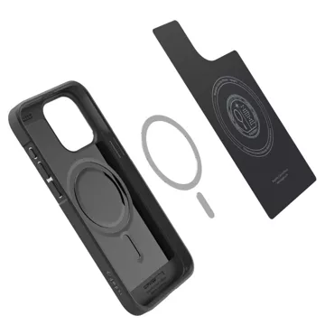 Etui Spigen Core Armor Mag MagSafe für Apple iPhone 15 Pro Max Mattschwarz