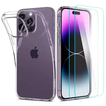 Etui Spigen Crystal Pack für Apple iPhone 14 Pro Max Crystal Clear