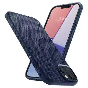 Etui Spigen Liquid Air für Apple iPhone 14 Plus Marineblau