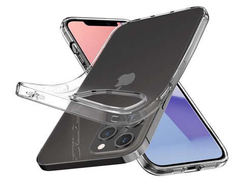 Etui Spigen Liquid Crystal für Apple iPhone 12/12 Pro 6.1 Crystal Clear