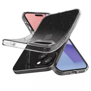 Etui Spigen Liquid Crystal für Apple iPhone 15 Plus Glitzerkristall