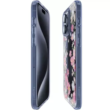 Etui Spigen Liquid Crystal für Apple iPhone 15 Pro Blossom