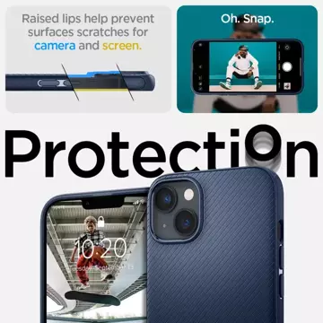 Etui Spigen Mag Armor für Apple iPhone 14 Plus Marineblau