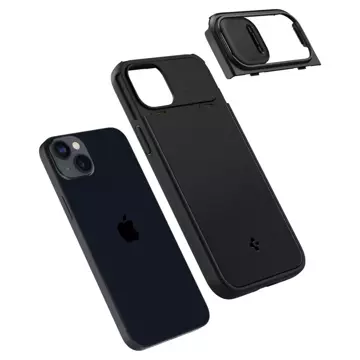 Etui Spigen Optik Armor Mag MagSafe für Apple iPhone 14 Plus Schwarz