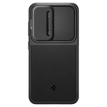 Etui Spigen Optik Armor für Samsung Galaxy S24 Schwarz