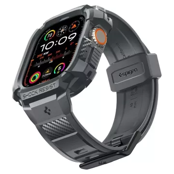 Etui Spigen Rugged Armor „Pro“ für Apple Watch Ultra 1 / 2 (49 mm) Dunkelgrau