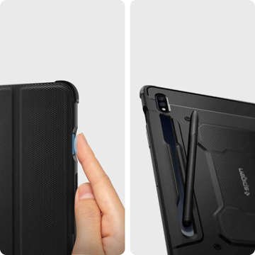 Etui Spigen Rugged Armor Pro für Samsung Galaxy Tab S7 11.0 T870/T875 Schwarz