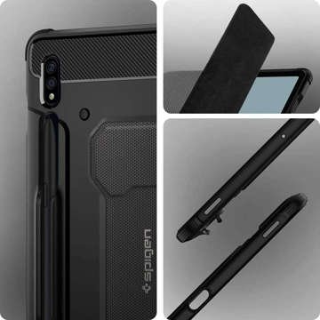 Etui Spigen Rugged Armor Pro für Samsung Galaxy Tab S7 11.0 T870/T875 Schwarz