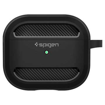 Etui Spigen Rugged Armor für Apple AirPods 3 Mattschwarz