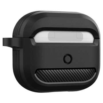 Etui Spigen Rugged Armor für Apple AirPods 3 Mattschwarz