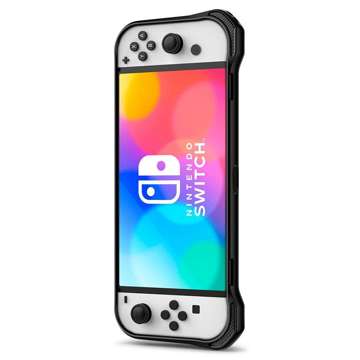 Etui Spigen Rugged Armor für Nintendo Switch Oled Mattschwarz