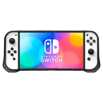 Etui Spigen Rugged Armor für Nintendo Switch Oled Mattschwarz