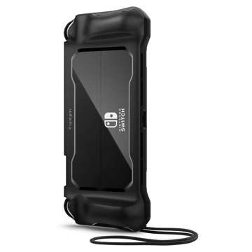 Etui Spigen Rugged Armor für Nintendo Switch Oled Mattschwarz