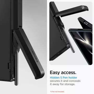 Etui Spigen Tough Armor Pro Pen für Samsung Galaxy Z Fold 6 Schwarz