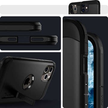 Etui Spigen Tough Armor für Apple iPhone 12/ 12 Pro 6.1 Schwarz