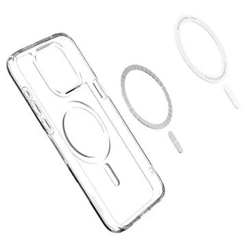 Etui Spigen Ultra Hybrid Mag für MagSafe für iPhone 15 Pro Frost Clear