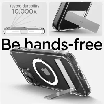 Etui Spigen Ultra Hybrid S MagSafe, kristallklar für iPhone 15 Plus