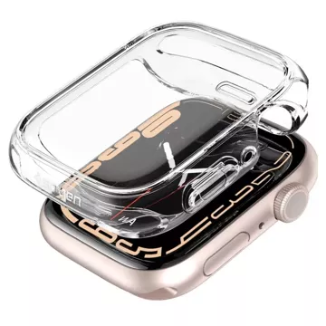 Etui Spigen Ultra Hybrid für Apple Watch 7 / 8 / 9 (41 mm) Crystal Clear