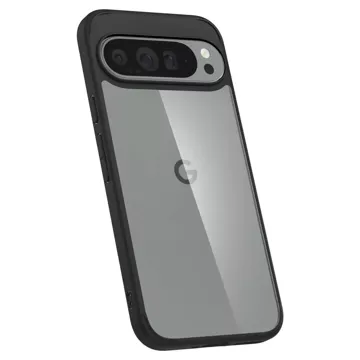 Etui Spigen Ultra Hybrid für Google Pixel 9 Pro XL Mattschwarz