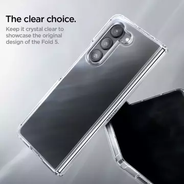 Etui Spigen Ultra Hybrid für Samsung Galaxy Z Fold 5 Crystal Clear